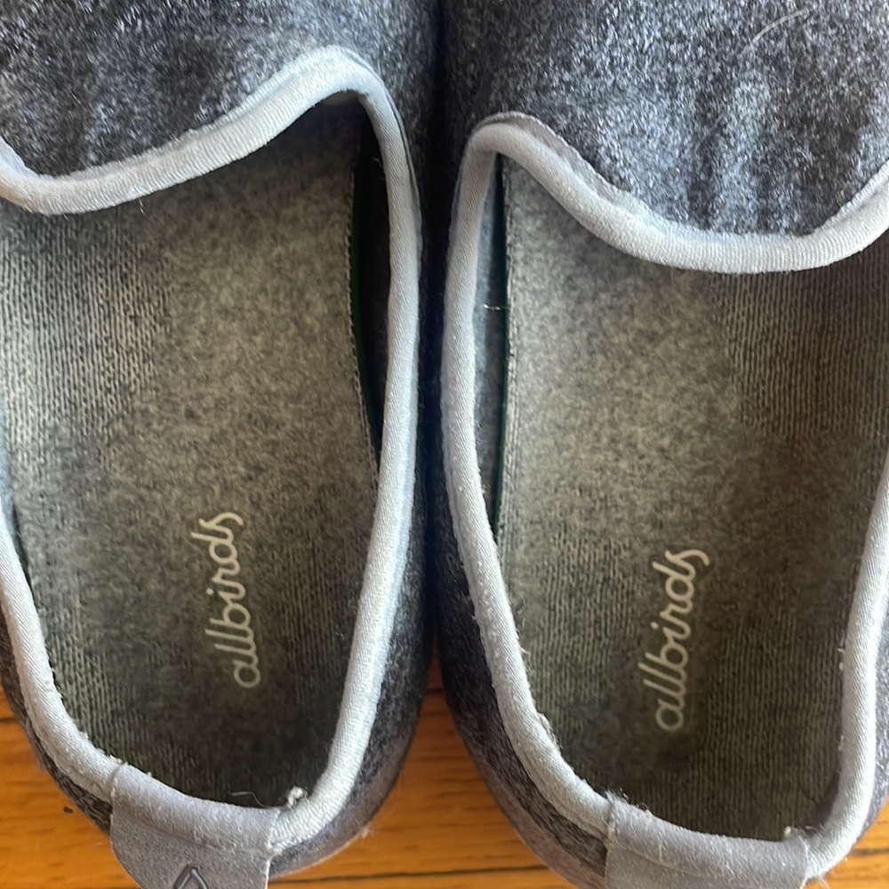 Allbirds Womens Wool Loungers Slip-on Navy Shoes - Picture 6 of 9